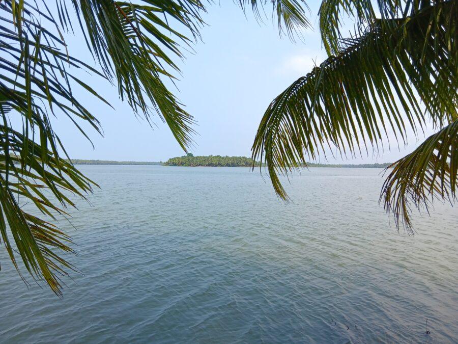 centre ayurvedique kerala et vue backwaters