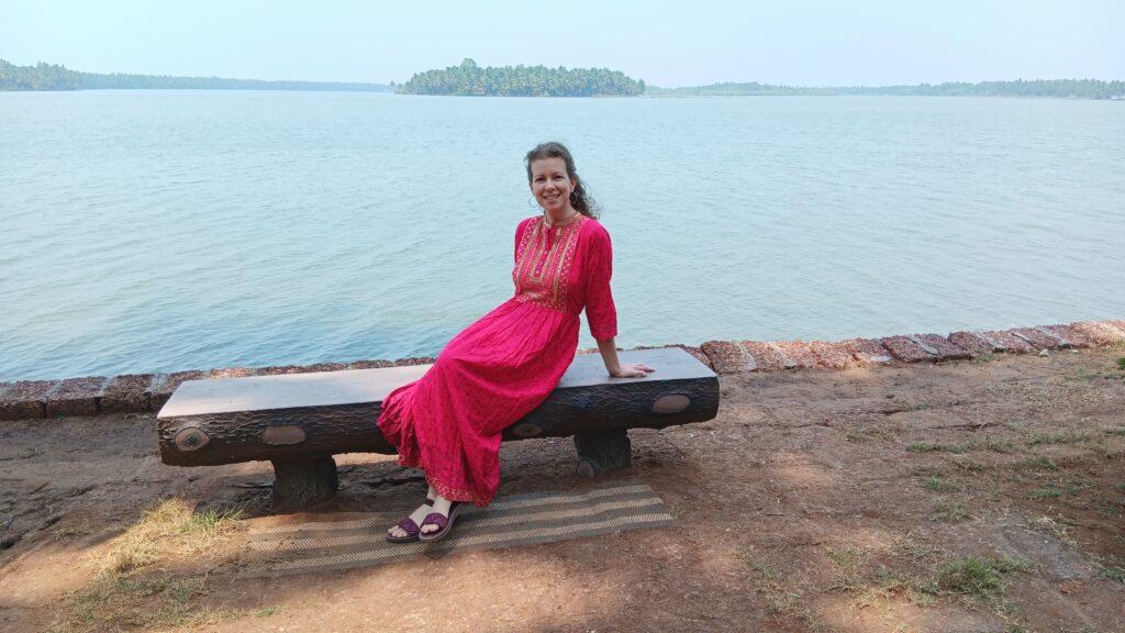 Marion Chatelain, praticienne en ayurveda, co gérante du centre ayurvédique ayurserenity en Inde, Kerala