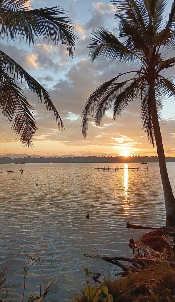 centre ayurvedique ayurserenity kerala, inde, rivière