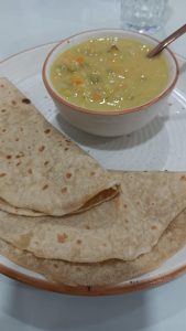 repas ayurvédiques du Kerala, centre ayurvédique ayurserenity : stew, chapati