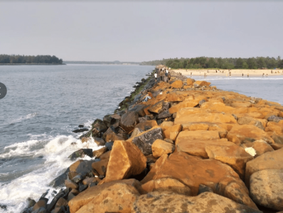 embouchure backwater sea pulimoot kerala