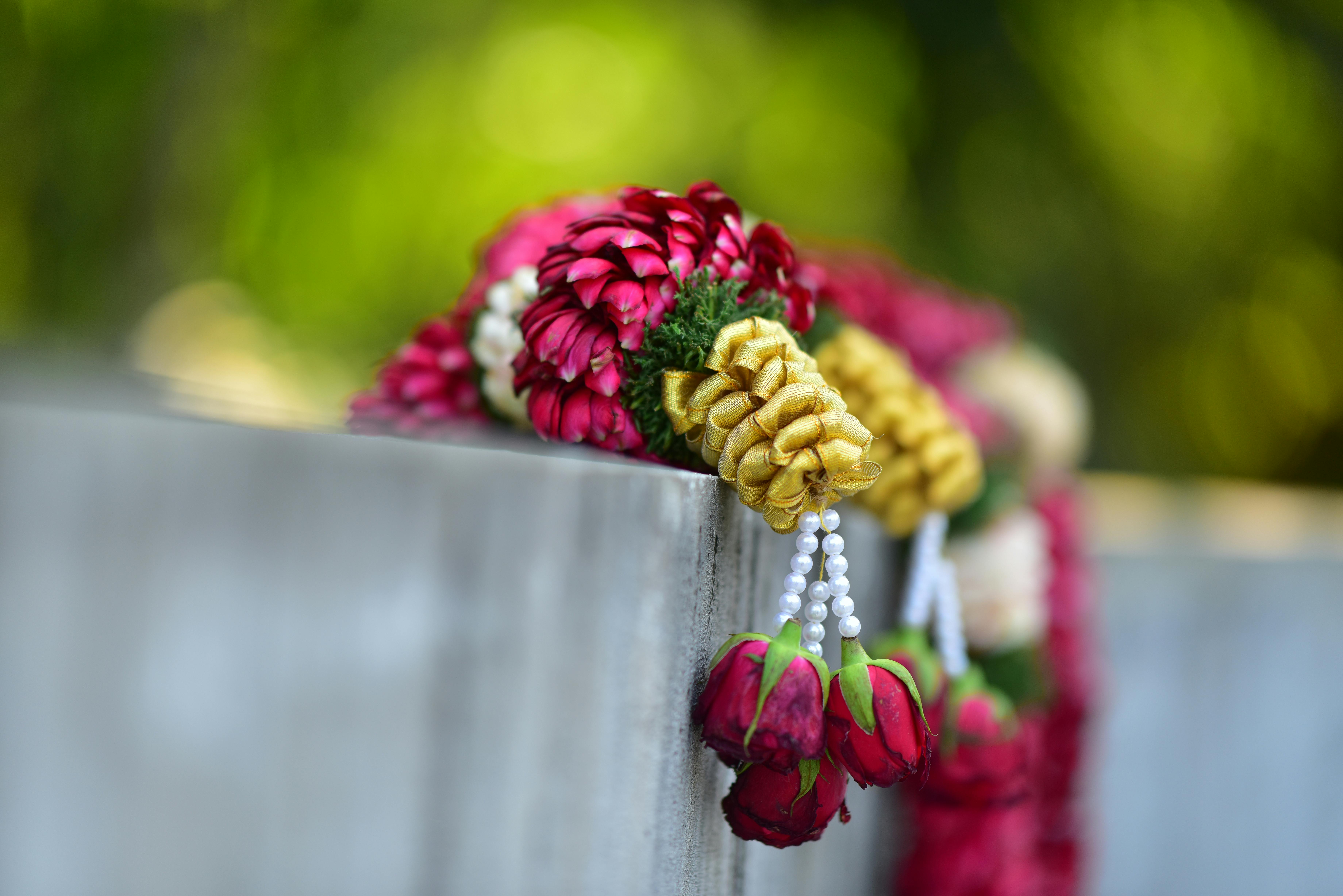 collier de fleurs kerala