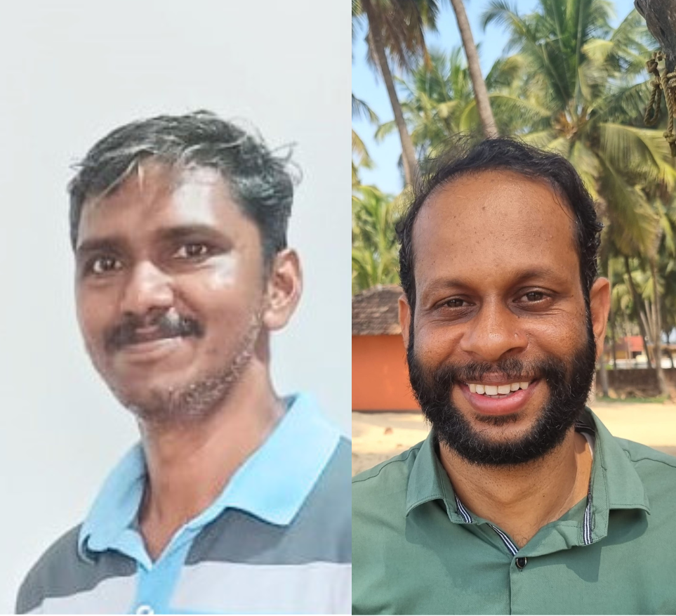 Thérapeutes ayurvédiques du centre de cure AyurSerenity au Kerala, Inde