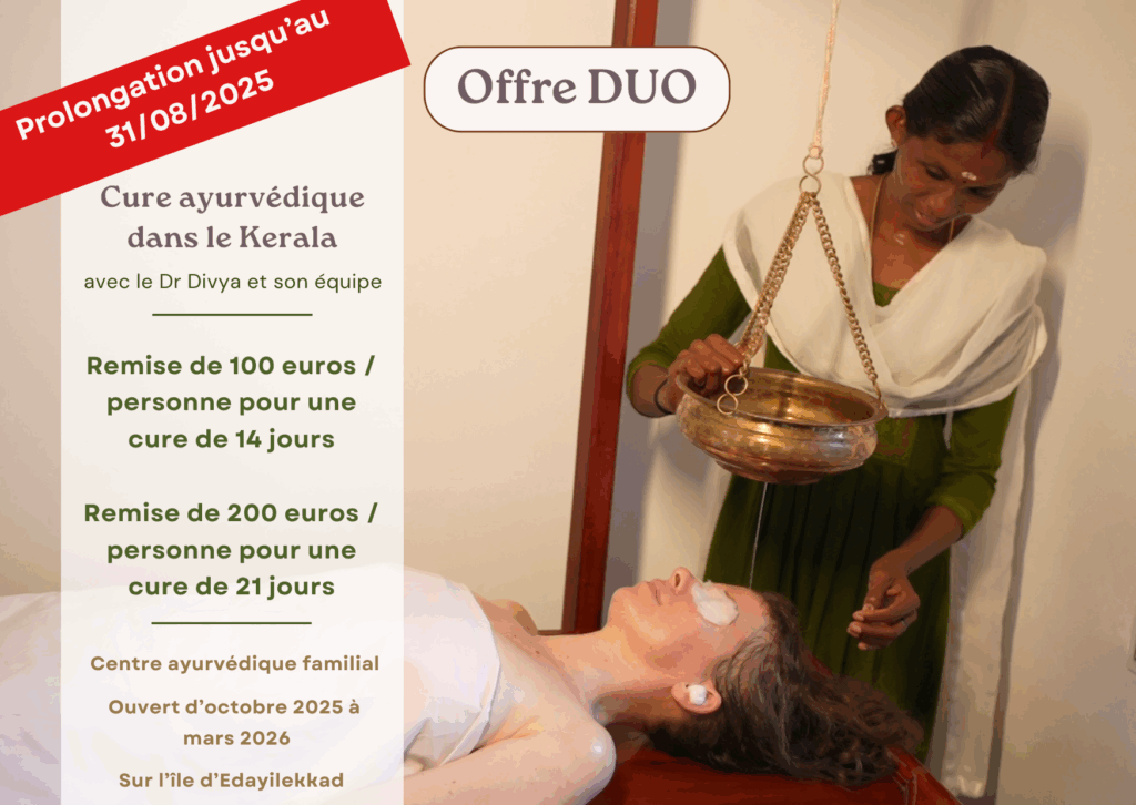 offre duo centre ayurvédique ayurserenity kerala